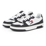 Tommy Jeans Niske tenisice 'ESS' ecru/prljavo bijela / morsko plava / crvena / crna | shoptok.hr