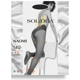 Prozirne hulahopke ravnog tkanja, 140 den, Solidea Naomi 140 Camel 2