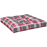  Blazine za palete 2 kosa rdeče karo blago, (20817596) | Shoptok.si