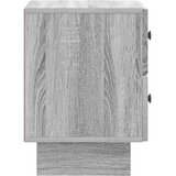  Noćni ormar s ladicama 2 pcs Siva sonoma 43 x 34,5 x 47,5 cm | shoptok.hr