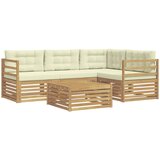 vidaXL Zunanja garnitura za sedenje 6 pcs, (5000279617) | Shoptok.si