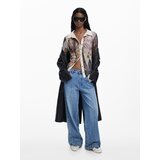 Desigual Bluza rjava / breskev / bela | Shoptok.si