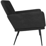  Klupa crna 108 x 35 x 41 cm baršunasta | shoptok.hr