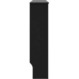  Pokrov za radijator crni 112 x 19 x 81,5 cm konstruirano drvo | shoptok.hr