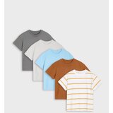 Sinsay Pamučne majice 5 pack | shoptok.hr