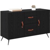 Kreveta Crni hrast 100 x 36 x 60 cm Konstruirano drvo Slike