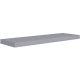 vidaXL plutajuće zidne police 2 kom sive 80 x 23,5 x 3,8 cm MDF | shoptok.hr