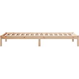  Dugi okvir kreveta bez madraca bijeli 90x210 cm od borovine | shoptok.hr