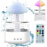 Vlažilec zraka difuzor aromaterapija LED RGB USB 450ml gobica