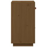  Komoda smeđa boja meda 34 x 40 x 75 cm od masivne borovine | shoptok.hr