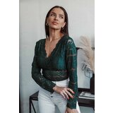 Beloved Malvina majica smaragdna u