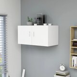 vidaXL Stenska omarica bela 80x39x40 cm iverna plošča Cene