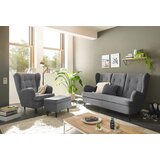 MID.YOU TABURE, tekstil temno siva | Shoptok.si