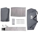 Šator za planinarenje Siva i narančasta 222 x 85 x 125 cm - Siva i narančasta | shoptok.hr