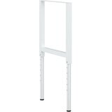  Okviri za radni stol 2 kom metalni 55 x (69 - 95,5) cm sivi | shoptok.hr