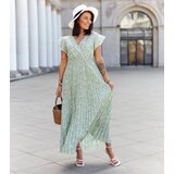 Gemre Green floral maxi dress Dorina | shoptok.hr