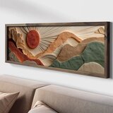 Wallxpert LAC181-120 Multicolor Decorative Framed MDF Painting | Eponuda.com