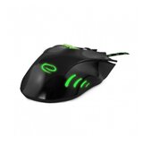 Esperanza Miš ESPERANZA GAMING HAWK 7D MX401, BLACK-GREEN, 2400dpi, double-click, ergonomic, EGM401KG | Eponuda.ba