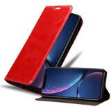 Cadorabo Ohišje, združljivo z Apple iPhone 11 v rdeče jabolko - Zaščitni ovitek z magnetnim zapiranjem, stoječo funkcijo in režo za kartice, (20557783) Cene