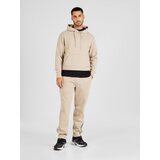 Calvin Klein Jeans Sweater majica boja pijeska / crna | shoptok.hr
