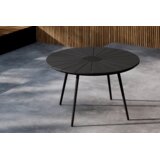 Venture Home San Vito okrugli vrtni blagovaonski stol ⌀120 cm, crni Slike