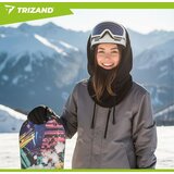 Trizand zimski set kapa i šal-tunel, crni, univerzalna veličina | shoptok.hr