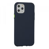  Silikonski ovitek NEON za iPhone 12 / 12 Pro - temno moder Cene