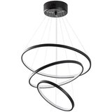 Opviq lights Crna LED viseća svjetiljka ø 50 cm Simit – Cijene