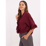 Italy Moda Shirt-MI-KS-92224.95-burgundy | shoptok.hr