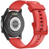 Spacecase pašček za uro 22MM rdeč usnjen za apple watch 1 2 3 4 5 6 se, (21968995) | Shoptok.si
