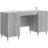  Stol s policom Siva sonoma 142,5 x 50 x 75 cm Konstruirano drvo | Eponuda.com
