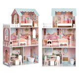  Velika Barbie hiška za punčke s kompletom pohištva | Shoptok.si