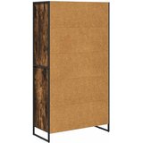  Kreveta 2 pcs Dimni hrast 81 x 36 x 150.5 cm Konstruirano drvo | shoptok.hr