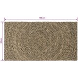  Tepisi za područja Prirodna i crna 80 x 150 cm Juta | Eponuda.ba