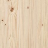 Okvir za krevet od masivnog drva 135 x 190 cm 4FT6 bračni | shoptok.hr
