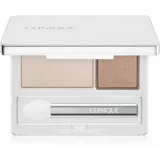 Clinique All About Shadow™ Duo Relaunch duo senčila za oči odtenek Ivory Bisque/Bronze Satin - Shimmer 1,7 g