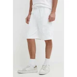 Calvin Klein Jeans Kratke hlače moške, bela barva, J30J325134
