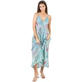 Isla Bonita By Sigris Dolge obleke Dolga Midi Obleka Modra Cene