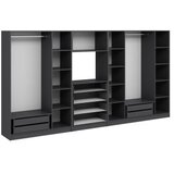 Hanah home Ormar Minar Kale-7831, 405x210x52 cm, Antracit | Eponuda.ba