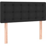  box spring s madracem LED crni 120 x 190 cm umjetna koža | shoptok.hr