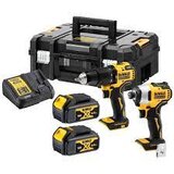 Dewalt DCK2062M2T Aku set Udarni odvrtač DCD709 + Odvijač DCF809, 2x4.0Ah | ePonuda.com