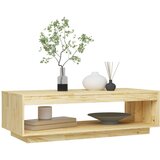 vidaXL stolić za kavu 110 x 50 x 33,5 cm od masivne borovine | shoptok.hr