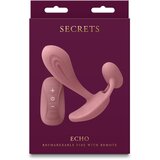 New Sensations Novelties Vibrator Secrets Echo Dusty Rose | Shoptok.si