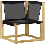 3 3 kom. Sekcionalna sofa Masivno bagremovo drvo, Tekstilen | shoptok.hr