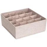 Bež organizator ladica sa 16 pretinaca Drawer