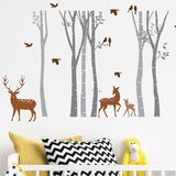 Ambiance Stenske nalepke Magic Forest Cene