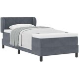  s opruga kutije Tamno siva 90 x 190 cm Baršun | shoptok.hr