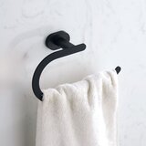 REA Bath Kopalniški obešalnik Ring 110 Til Black | Shoptok.si