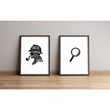 Wallity 2Pysct-026 multicolor decorative framed mdf painting (2 pieces) | ePonuda.com