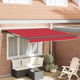  Okvir tende Crvena 350 x 250 cm Poliester s PU premazom | shoptok.hr